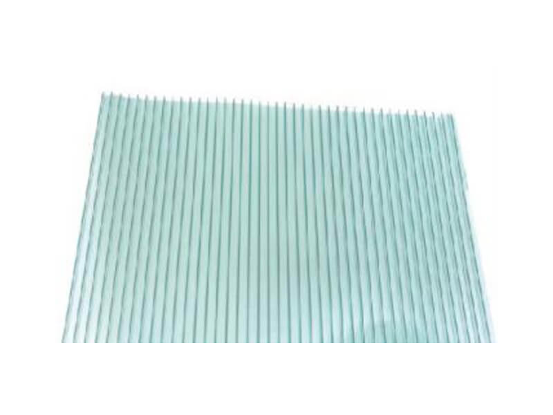 Hoja de policarbonato de aislamiento térmico