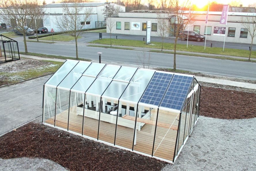 Invernadero solar PV