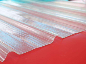 Hoja transparente FRP