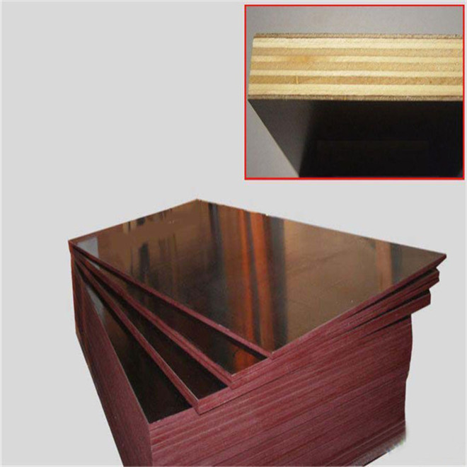 Película roja enfrentada madera contrachapada