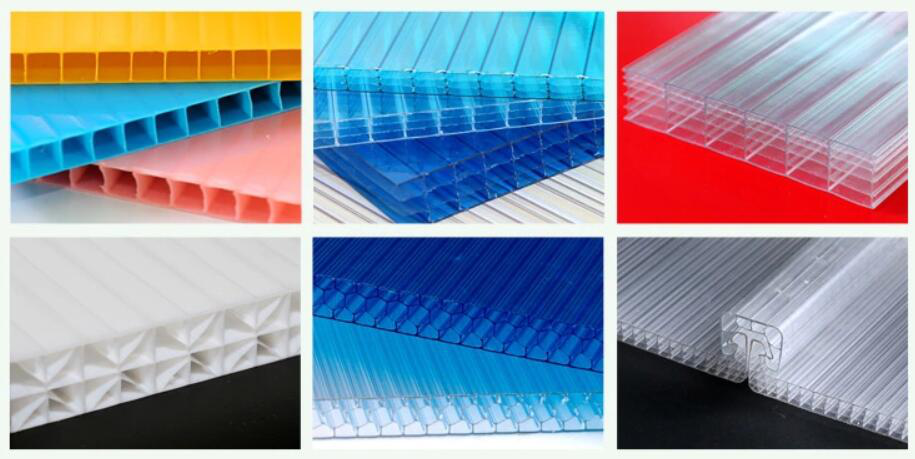 Hoja hueca de policarbonato