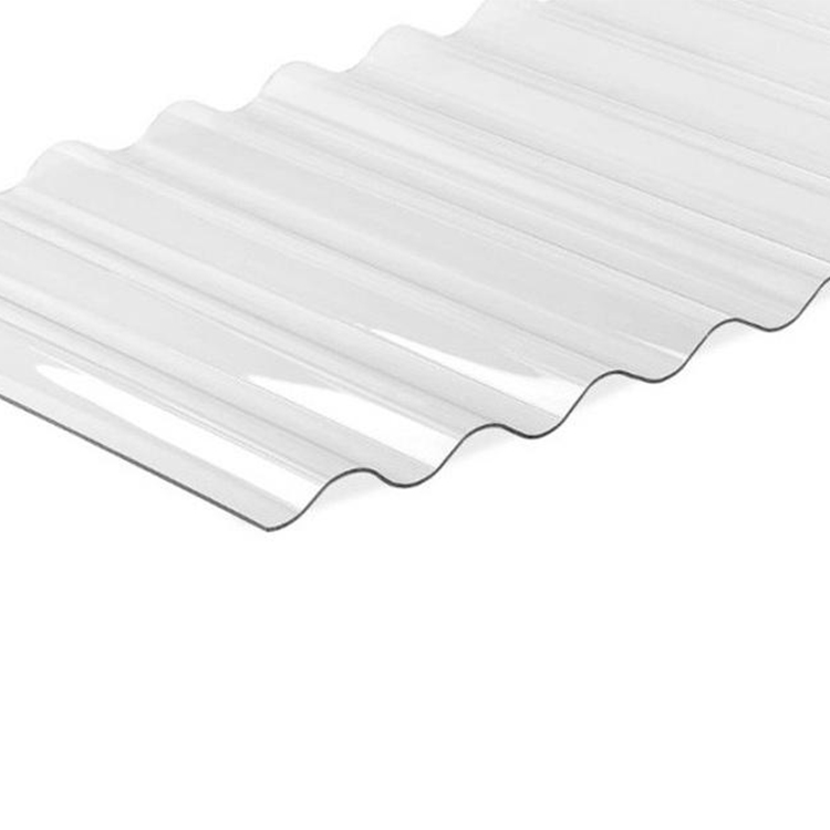 Hoja corrugada de policarbonato