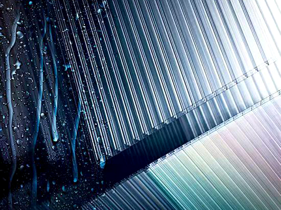 Hoja de policarbonato Anti-Drip